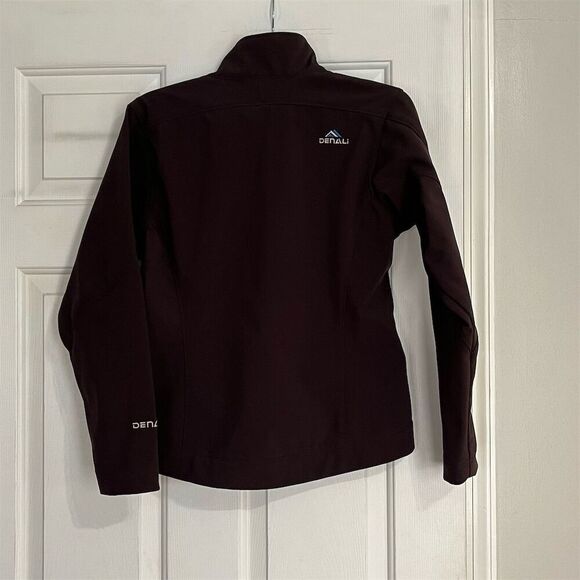 Denali Women's Brown Fleece Lined Zip Up Jacket Size S Casual - Picture 7 of 7